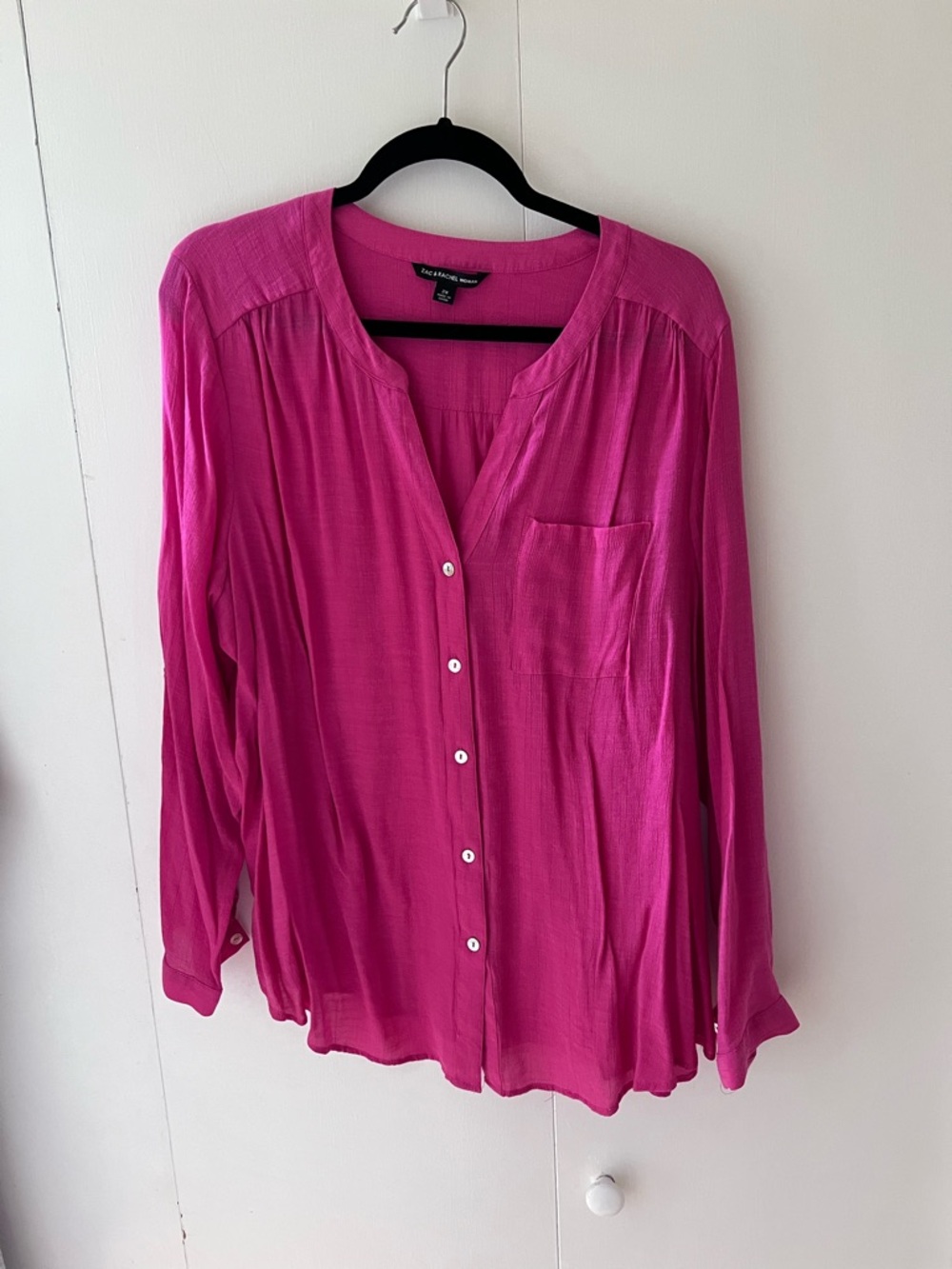 Zac & Rachel Pink Button Up